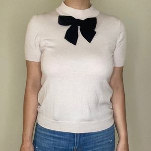 Kate Spade short sleeve sweater top